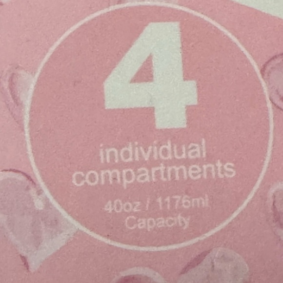 CWC Pink XO Snack Box Snacklebox - Picture 3 of 7